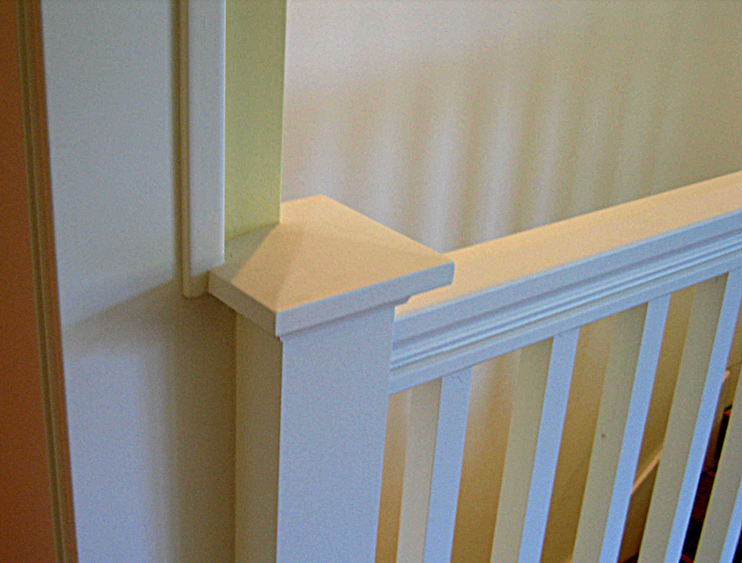 Handrail end detail
