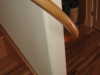 Curved handrail