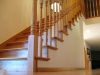 Red oak stair
